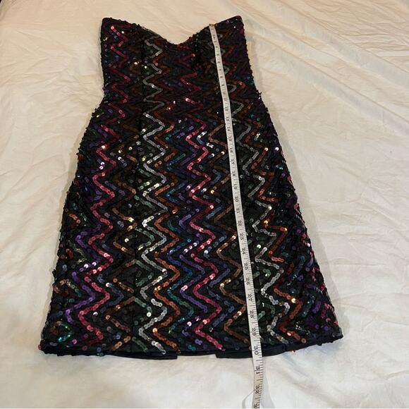 Jessica McClintock for Gunne Sax Vintage Deadstock Sequin Mini Dress sz 5/6 - Picture 9 of 15